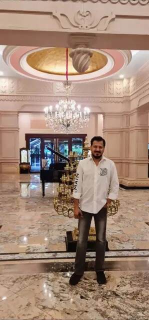 Tushar Kumar in an elegant interior